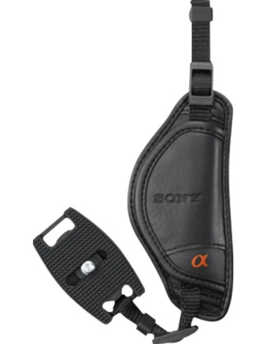 STP-GB1 AM Hand Strap in black leather for Sony Alpha